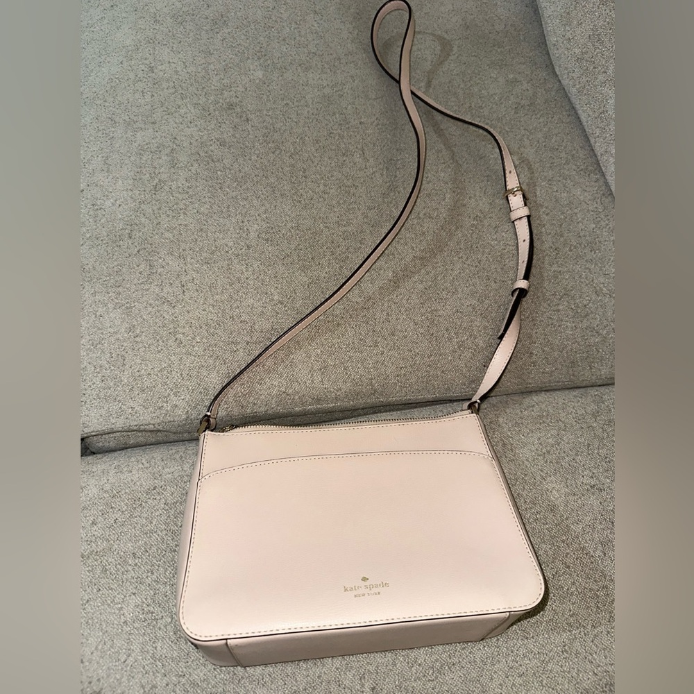 Kate Spade Adel Medium Top Zip Light Pink Crossbody Bag